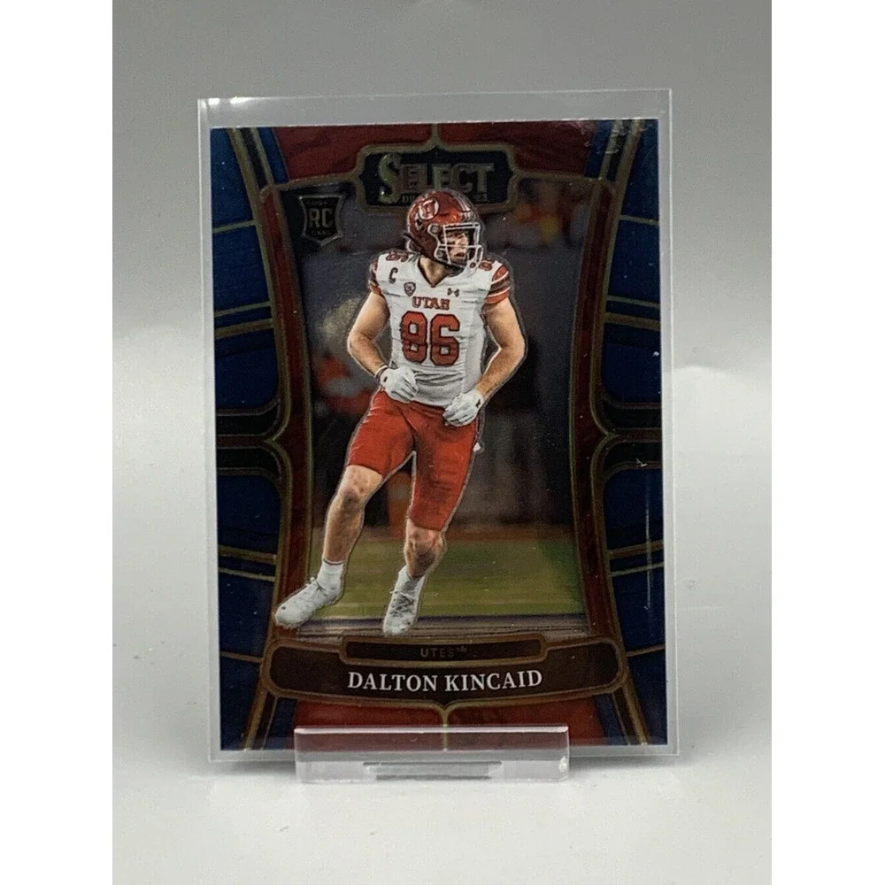 Dalton Kincaid *2023 Panini Select Draft*‎ Base Concourse RC #18-Utah